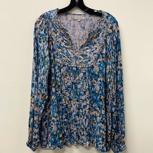 Beaded World Market blouse. Peasant style, very flattering. L/XL
